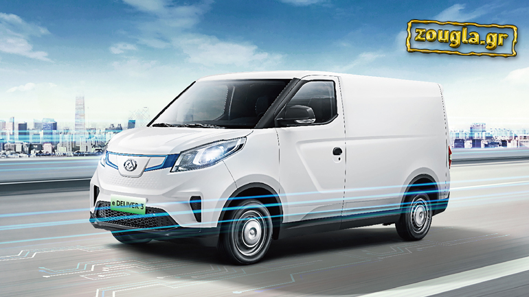 Ήρθαν στην Ελλάδα τα ηλεκτρικά επαγγελματικά κινέζικα SAIC Maxus e Deliver 3 – Πόσο κοστίζουν